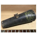 Greenlee knockout punch in leather case