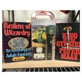 Three vintage fantasy novel books