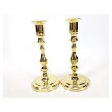 Pair of baldwin candlestick holders