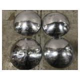 Set of four Chevrolet hub caps