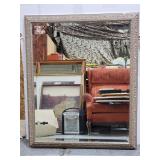 Large hanging mirror