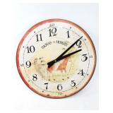 Thomas morgan plaque clock