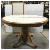Tile top dining table w/ leaf