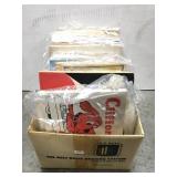 Lot of vintage childrens books and 45 RPM records