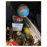 Barometer Tin Globe Knickknacks Beginners