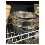 Stainless Steel Glass Mixing Bowls