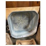 Galvanized Square Wash Tub