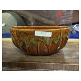 Haegar 231 Brown Drip Vase