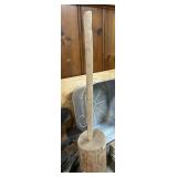 Butter Churn Wooden Masher