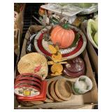 Wooden And Metal Drink Coasters Tin Plates And