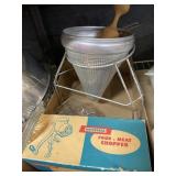 Juice Strainer And Universal Food Meat Chopper