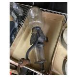 Arcade Crystal Coffee Grinder Antique