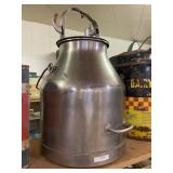 DeLaval 5 Gallon Stainless Milk Machine Pail W Lid