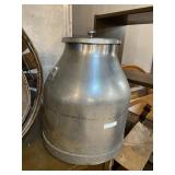 DeLaval 5 Gallon Stainless Milk Machine Pail W Lid