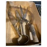 Sickle And Shears Vintage Metal