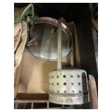 Metal Milk Can Lid And Strainer