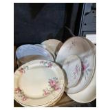 Floral Plates Porcelain