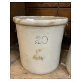 Redwing 20 Gallon Small Wing Crock No Visible