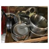 Metal Sauce Pans And Frying Pans
