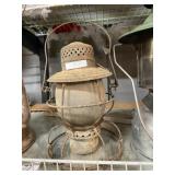Antique Railroad Lantern Lm&Sipre?