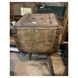 Vintage Wooden Hand Crank Churn