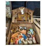 Ceramic Nativity Set