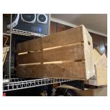 Wooden Divided Crate