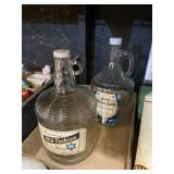 Glass Jugs Old-Fashioned Grape Wine And Concord