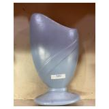 Haegar Usa Blue Pottery Vase Planter