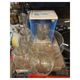 Glass Planters And Vases