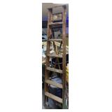 7 Foot Wooden Ladder