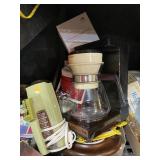 Coffee Maker Mixer Dishes