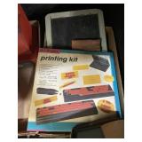 Wt Rogers Printing Kit And Chalkboard