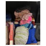 Knit Hat And Scarves