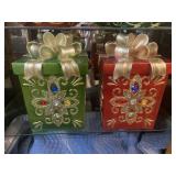 2 large presents for outside decoration