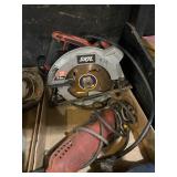 Skil Saw And Angle Grinder Corded