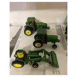 John Deere Miniature Tractors 8220 7800 6400