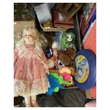 Childrenï¿½S Toys And Porcelain Doll