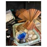 Seashells And Wooden Decor