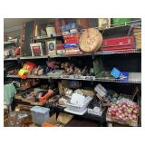 Toy Tractors, Beer Signs, Antiques, Furniture, Canning Jars,