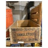 Tanglefoot Wooden Crate
