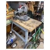 Skil Saw Radio Chopsaw Miter Saw On Table Stand