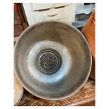 Vintage Milk Strainer Metal