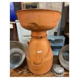 Milk Pail And Strainer Metal