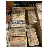 Cardboard Advertising Butter Containers Gold