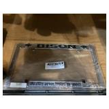 Bison License Plate Holder