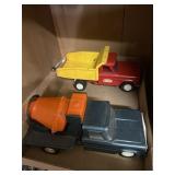 Tonka Dump Truck And Concrete Mixer