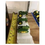 John Deere Miniature Tractors Metal Ertl