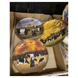 Cow And Nun Plates Franklin Mint Heirloom