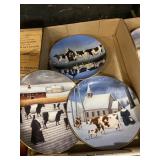 Cow And Nun Plates Franklin Mint Heirloom